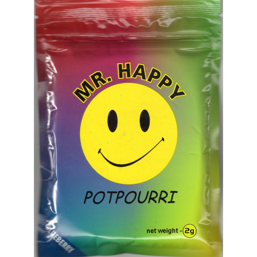 Mr.Happy Blueberry Herbal Incense 2g Mr.Happy Blueberry Herbal Incense 2g