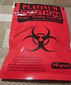 Platinum Caution Red K2 Spice 10g | Extreme Fire Blend